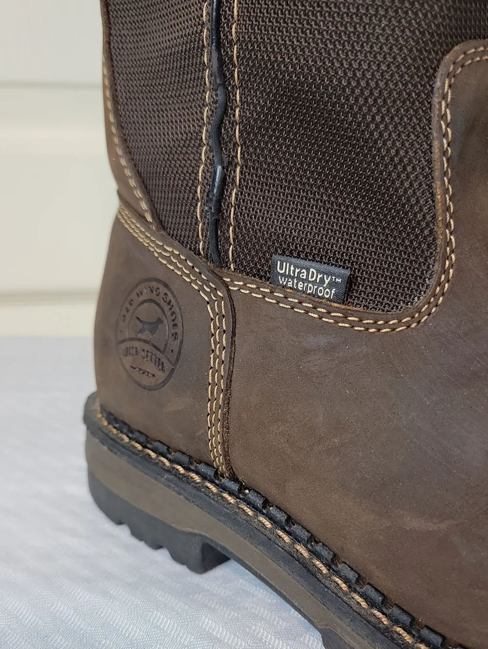 Red Wing Irish Setter Ultra DRY Steel Toe WORK Boots Mens Sz 8